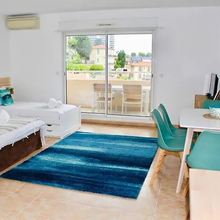 Apartment Mediterranean Studio Sea View Monaco Sunny *