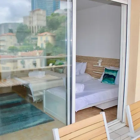 Mediterranean Studio Sea View Monaco Sunny Apartment